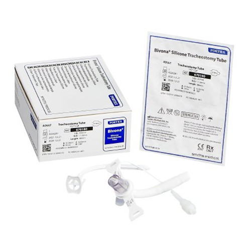 Tracheostomy Tube Bivona TTS Standard Size 8 Cuffed 670180 Each/1 Tracheostomy Tube Bivona TTS Standard Size 8 Cuffed 670180 Each/1
