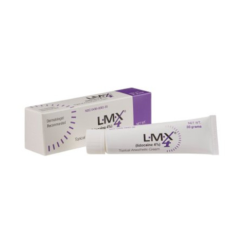Topical Pain Relief LMX 4 4% Strength Lidocaine Cream 1.05 oz. 00496088230 Each/1