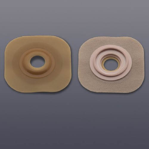 Ostomy Barrier New Image Flextend Pre-Cut Extended Wear Without Tape 57 mm Flange Red Code System Hydrocolloid 1-1/8 Inch Opening 15905 Box/5