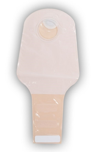 Colostomy Pouch Sur-Fit Natura Two-Piece System 12 Inch Length 1-3/4 Inch Stoma Drainable Pre-Cut 413312 Box/10