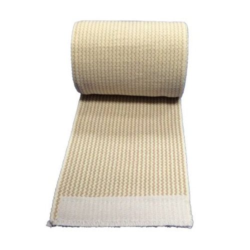 Elastic Bandage EZe-Band 4 Inch X 11 Yard Double Length Standard Compression Double Hook and Loop Closure Tan NonSterile 59180000