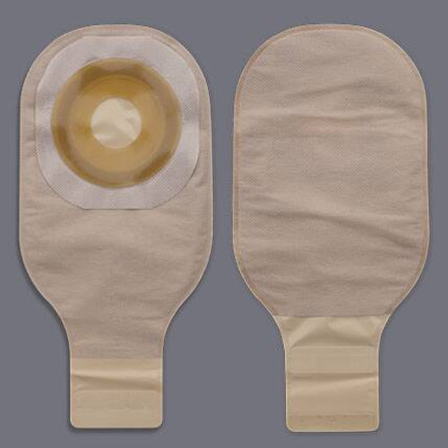 Colostomy Pouch Premier Flextend One-Piece System 12 Inch Length 1 Inch Stoma Drainable Flat Pre-Cut 8552 Box/10
