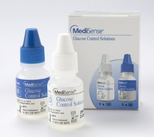 Blood Glucose Control Solution Precision Glucose Ketone Testing 2 X 0.5 oz. Level 1 Level 2 8013904