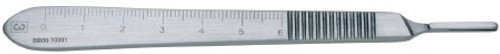 Scalpel Handle BR Surgical Stainless Steel Size 3 BR06-10301 Each/1