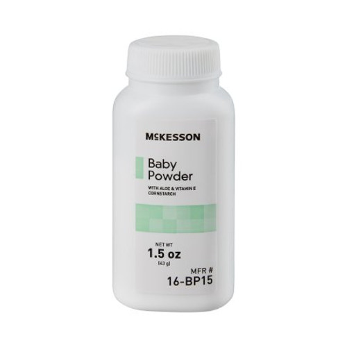 Baby Powder McKesson 1-1/2 oz. Fresh Scent Shaker Bottle Cornstarch 16-BP15