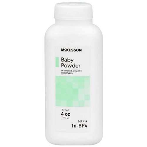 Baby Powder McKesson 4 oz. Fresh Scent Shaker Bottle Cornstarch 16-BP4 Baby Powder McKesson 4 oz. Fresh Scent Shaker Bottle Cornstarch 16-BP4
