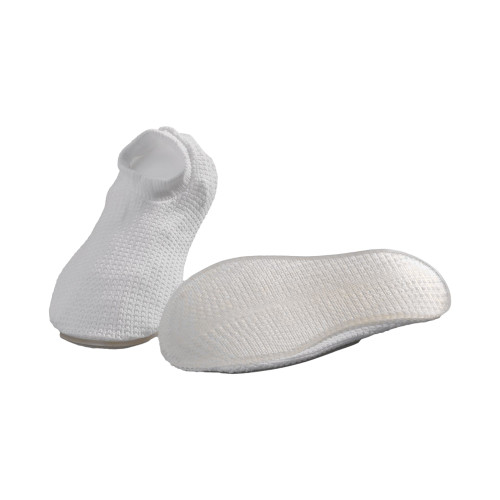 Shower Slippers Large White Below the Ankle 6242L Pair/1