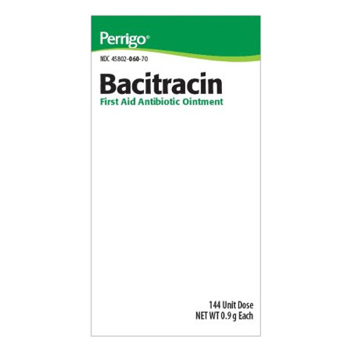 First Aid Antibiotic Generic BACiiM Ointment 0.9 Gram Individual Packet 45802006070