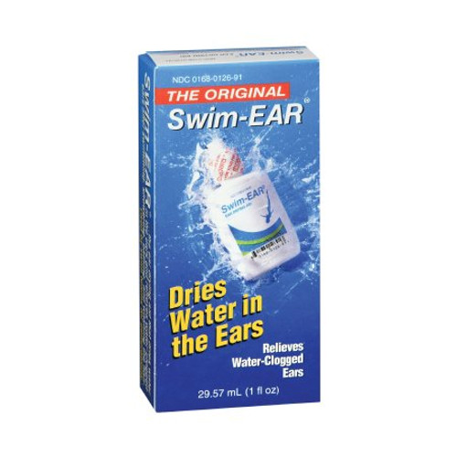 Ear Drying Aid Swim-Ear 1 oz. Otic Drops 95% Strength Isopropyl Alcohol 00168012691 Each/1