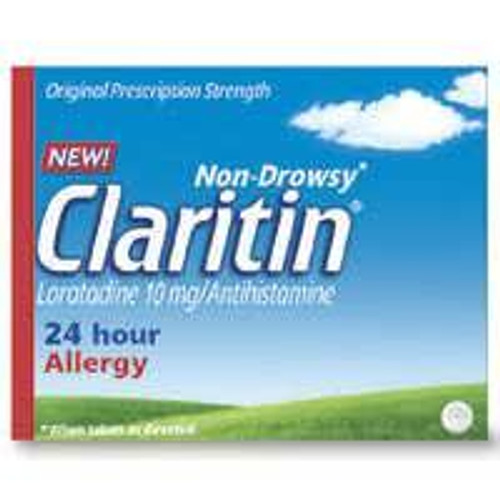 Allergy Relief Claritin 10 mg Strength Tablet 10 per Box 11523716002 Box/1
