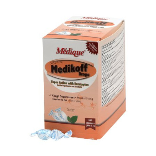 Cold and Cough Relief Medikoff 6.1 mg Strength Lozenge 300 per Box 10903