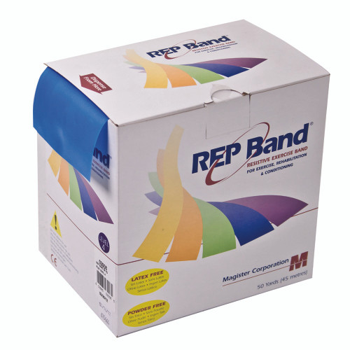Exercise Resistance Band REP Band Blueberry 4 Inch X 50 Yard Heavy Resistance 10-1092 Each/1