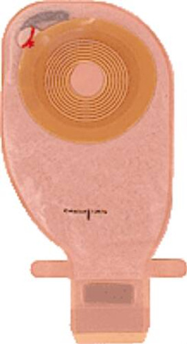 Filtered Ostomy Pouch AssuraInspire One-Piece System 11-1/4 Inch Length 1-3/8 Inch Stoma Drainable Flat Pre-Cut 13876 Box/10