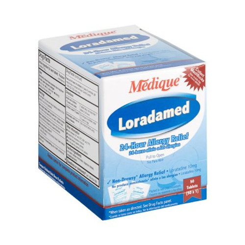 Allergy Relief Loradamed 10 mg Strength Tablet 1 per Box 20350 Box/50