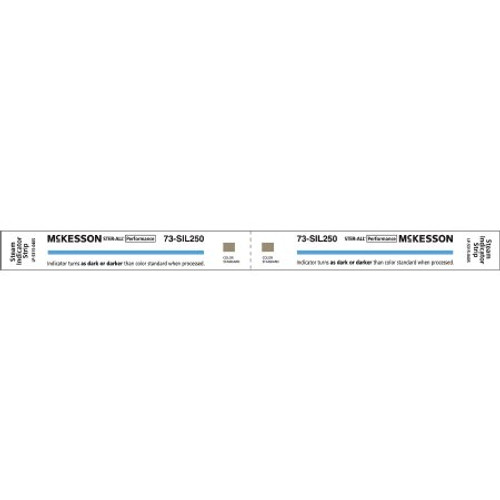 McKesson Sterilization Chemical Indicator Strip Steam 8 Inch 73-SIL250