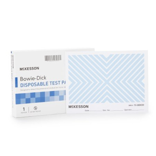 McKesson Sterilization Bowie-Dick Test Pack Steam 73-SBD030 Case/30