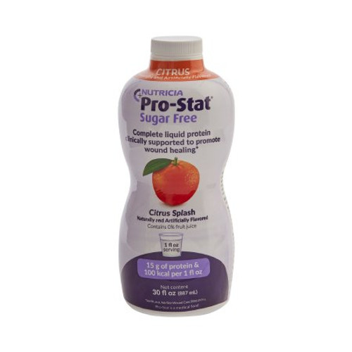 Protein Supplement Pro-Stat Sugar-Free Citrus Splash Flavor 30 oz. Bottle Ready to Use 78349