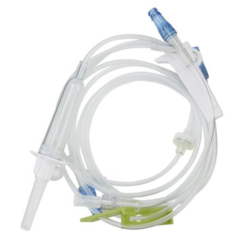 Primary Administration Set LifeShield 15 Drops / mL Drip Rate 100 Inch Tubing 3 Ports 1266428 Case/48