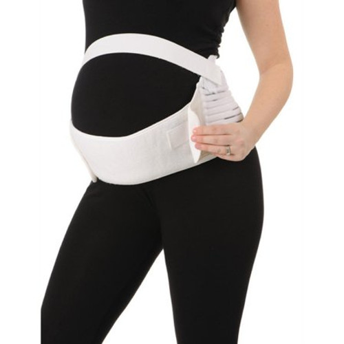 Maternity Support Belt Comfy Cradle Small / Medium Hook and Loop Strap Closure 12 to 20 Inch Waist Circumference 8 Inch Adult 3090 WHI S/M Each/1