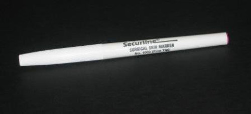 Skin Marker Securline Gentian Violet Tapered Tip Ruler Sterile 1000-00-PDG