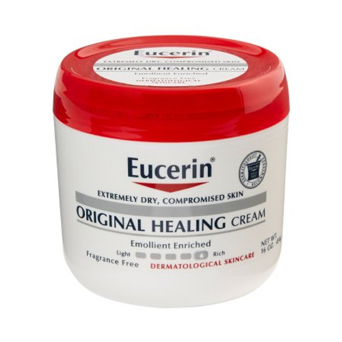 Hand and Body Moisturizer Eucerin Original 16 oz. Jar Unscented Cream 72140000021 Each/1
