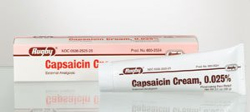 Topical Pain Relief Major 0.025% Strength Capsaicin Cream 0.2 oz. 00536252525 Each/1