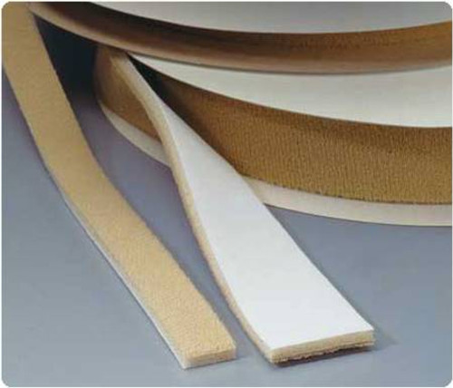 Non-Adhesive Loop Strapping Rolyan Super Strap II 2 Inch X 10 Yard White / Beige 755702 Roll/1