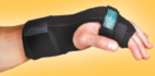 Hand / Finger Brace TKO Standard Neoprene / Nylon / UBL Left Hand Black One Size Fits Most 3848-LT Each/1