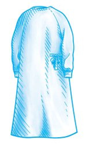 Surgical Gown with Towel SmartGown Large Blue Sterile AAMI Level 4 Disposable 89015 Case/20