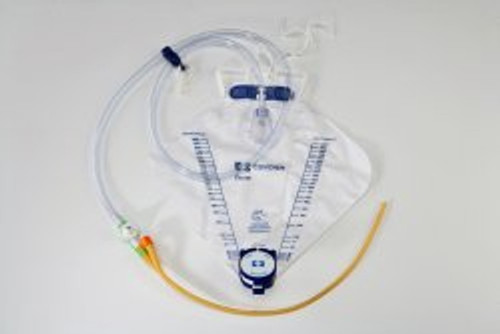 Indwelling Catheter Kit Curity Foley 16 Fr. 5 cc Balloon Latex 6165LL Case/10