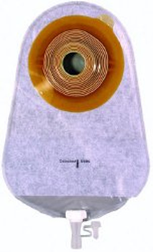 Urostomy Pouch Assura One-Piece System 10-3/4 Inch Length 5/8 Inch Stoma Drainable Convex Pre-Cut 12991 Box/10