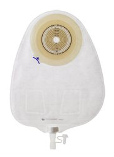 Urostomy Pouch Assura New Generation One-Piece System 10-3/4 Inch Length Maxi 3/4 to 1-3/4 Inch Stoma Drainable Convex Trim To Fit 14717 Box/10