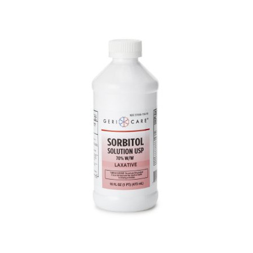 Diuretic Laxative Geri-Care Liquid 16 oz. 70% Strength Sorbitol Q758-16-GCP