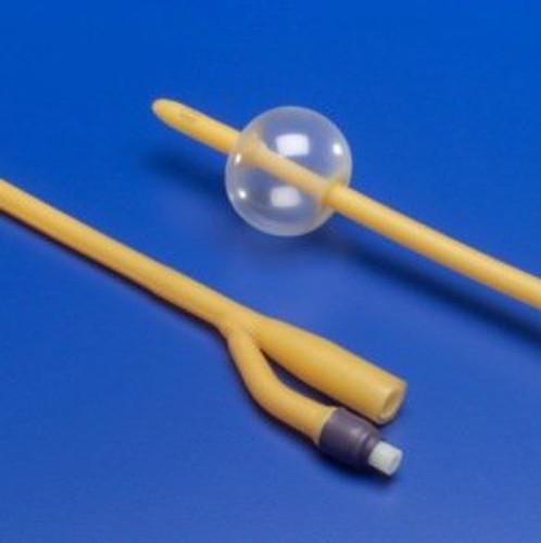 Foley Catheter Kenguard 2-Way Standard Tip 30 cc Balloon 14 Fr. Silicone Oil Coated Latex 8887624149