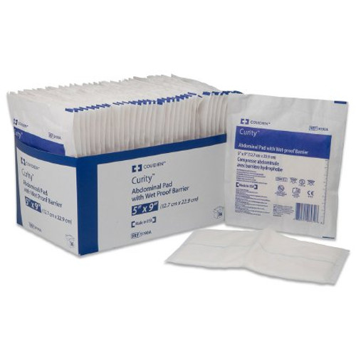 Abdominal Pad Curity Nonwoven Fluff 8 X 10 Inch Rectangle NonSterile 8194A Case/432