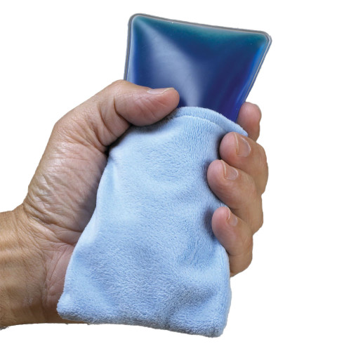 Rehabilitation Aid Gel-Grip Medium To Large Hands Blue Soft 201175 Pack/6