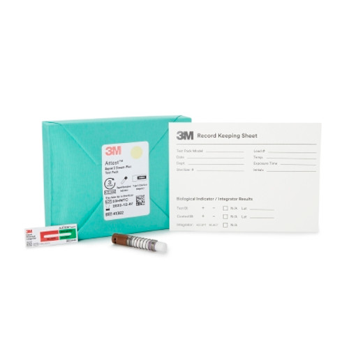 Attest Rapid 5 Steam-Plus Sterilization Biological Indicator Pack Steam 2 Inch 41382