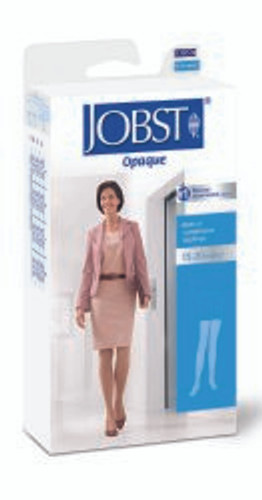 Compression Stocking JOBST Opaque Thigh High Large Natural Closed Toe 115510 Each/1