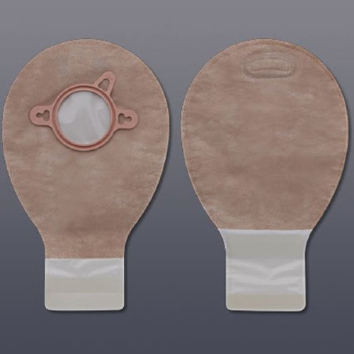 Filtered Ostomy Pouch New Image Two-Piece System 7 Inch Length Drainable 18284 Box/20