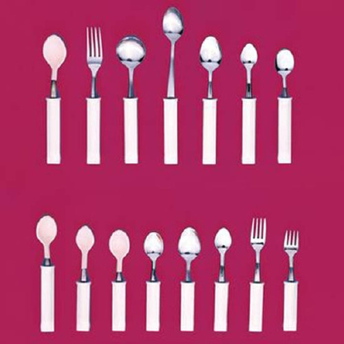 Soup Spoon General Purpose White Stainless Steel / Plastisol-Coated 1186 Each/1