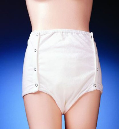 Prevail Protective Underwear Unisex Cotton 3X-Large Snap Closure Reusable SNAP3XL Each/1