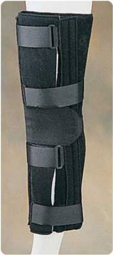Knee Immobilizer Rolyan One Size Fits Most Loop Lock Closure 16 Inch Length Left or Right Knee 777400 Each/1