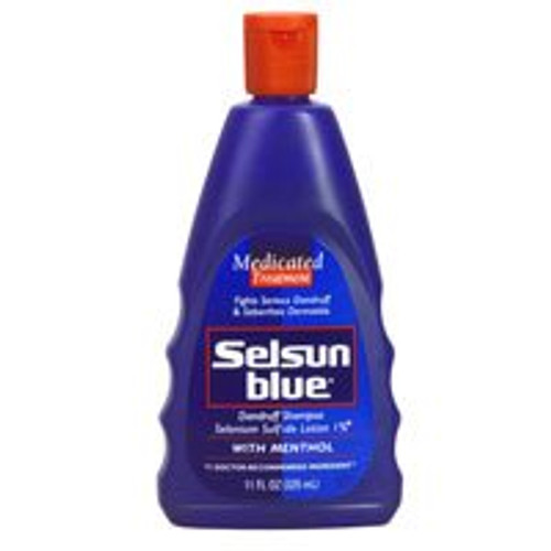 Dandruff Shampoo Selsun Blue 11 oz. Flip Top Bottle Scented 04116760632 Each/1