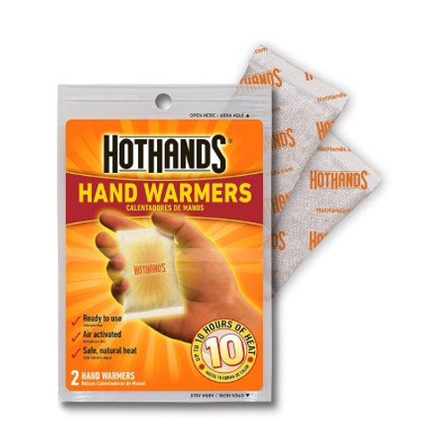 Instant Hot Pack Hothands-2 Hand Nonwoven Material Cover / Activated Charcoal / Iron Powder / Salt / Vermiculite / Water Disposable HH-2