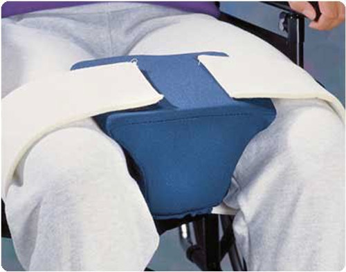 Knee Abduction Cushion Rolyan 4 Inch Width Foam Hook and Loop Strap-Fastening A513301 Each/1