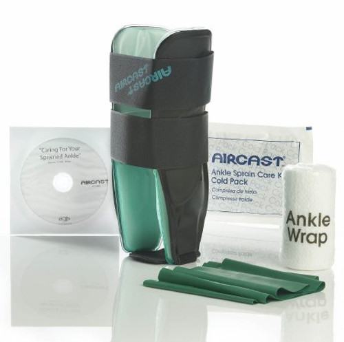 Ankle Sprain Management Kit Air-Stirrup Universe Includes Air-Stirrup Universe Ankle Brace Ankle Wrap Cold Pack Exercise Band Instructional DVD and Booklet 02EK Each/1