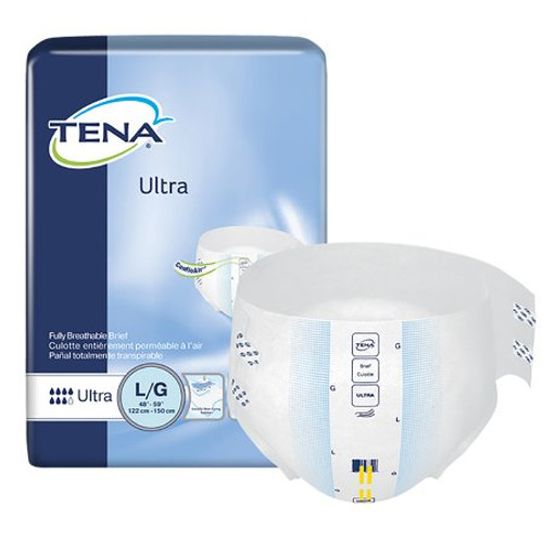 Unisex Adult Incontinence Brief TENA Ultra Large Disposable Heavy Absorbency 67351