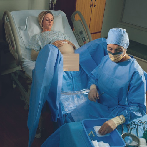 Obstetrics / Gynecology Drape Under Buttocks Drape 40 W X 44 L Inch Sterile 89415 Case/40