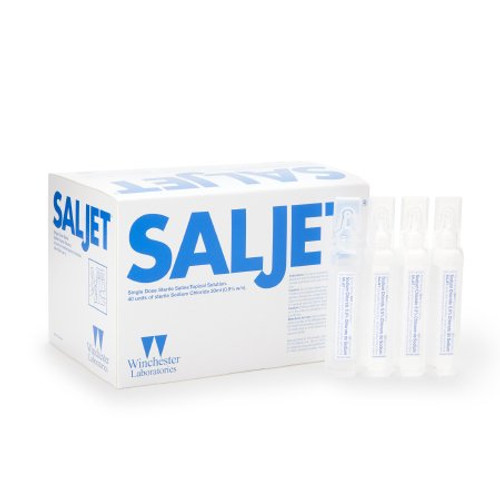 Saljet Sterile Saline Solution Sodium Chloride Preservative Free 0.9% Solution Unit Dose Vial 30 mL 64938-009-001