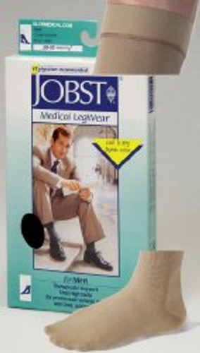 Compression Socks JOBST for Men Classic Knee High X-Large Navy Closed Toe 110339 Pair/1